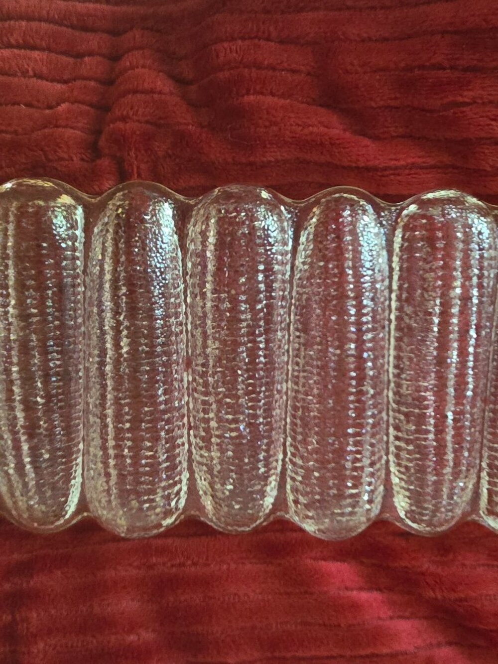 Glass corn bread bake ware. - Picture 2 of 3